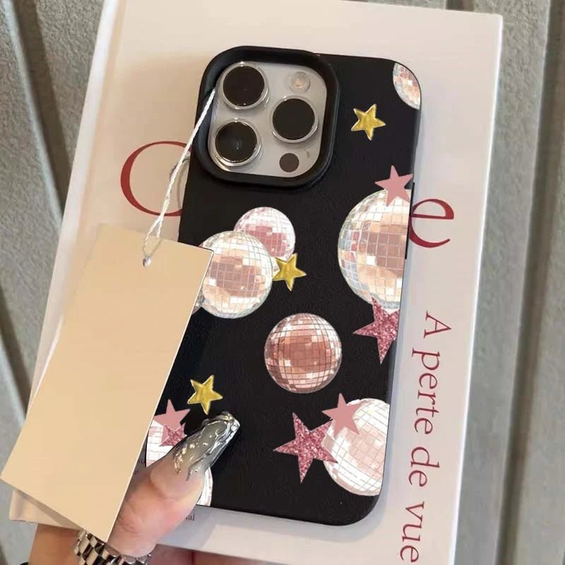 Capa Vintage com Estampa de Lábios e Leopardo para iPhone – Estilo Retro - Horiginex