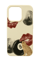Capa Vintage com Estampa de Lábios e Leopardo para iPhone – Estilo Retro - Horiginex