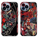 Capinha Oficial Spider - Man Marvel Transparente para iPhone – Silicone Flexível e Resistente | Proteção Total para iPhone - Horiginex