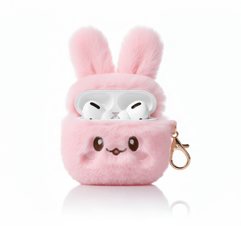 Fluffy Puff Funny – Capa para AirPods - Horiginex