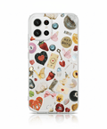 Retro Pattern Transparente Phone Case for Samsung Galaxy - Horiginex - Horiginex