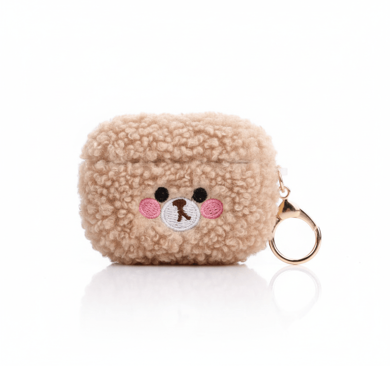 Urso Fofo de Pelúcia – Capa para AirPods - Horiginex