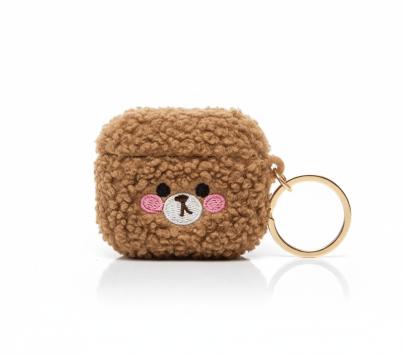 Urso Fofo de Pelúcia – Capa para AirPods - Horiginex